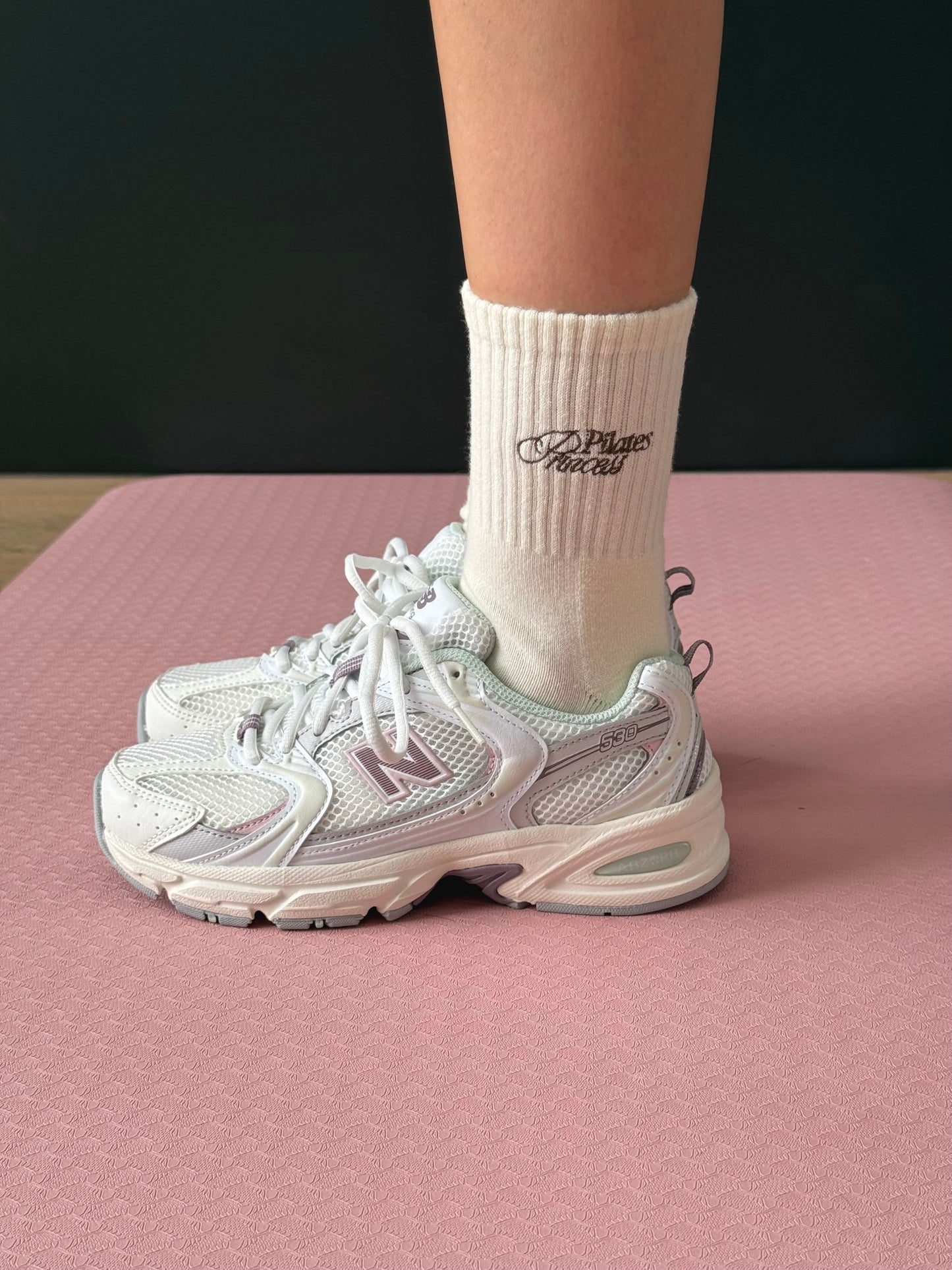 Pilates princess grip socks