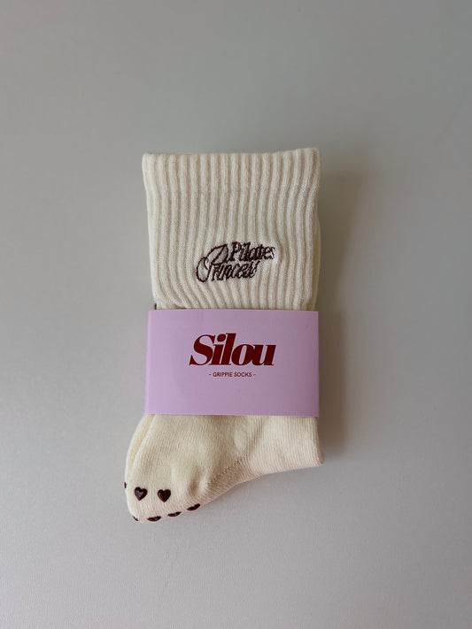Pilates princess grip socks