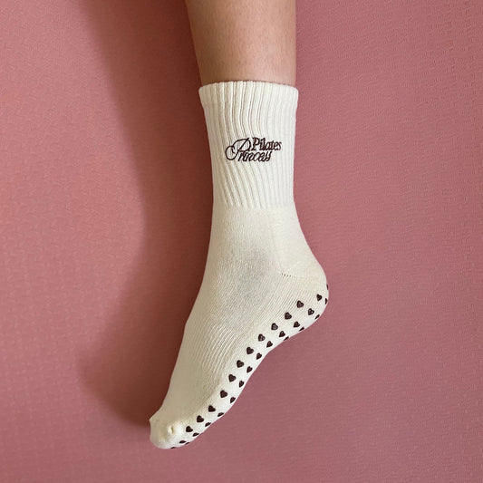 Pilates princess grip socks